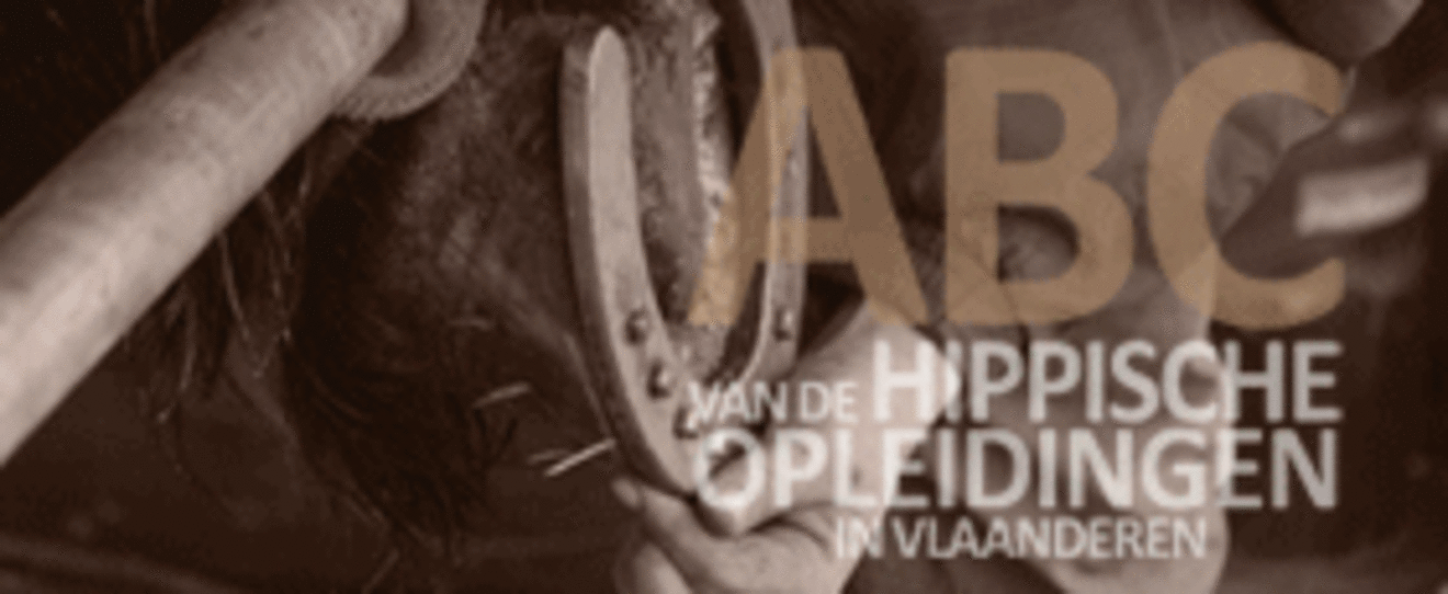 NIEUW! Online ABC van de Hippische Opleidingen in Vlaanderen