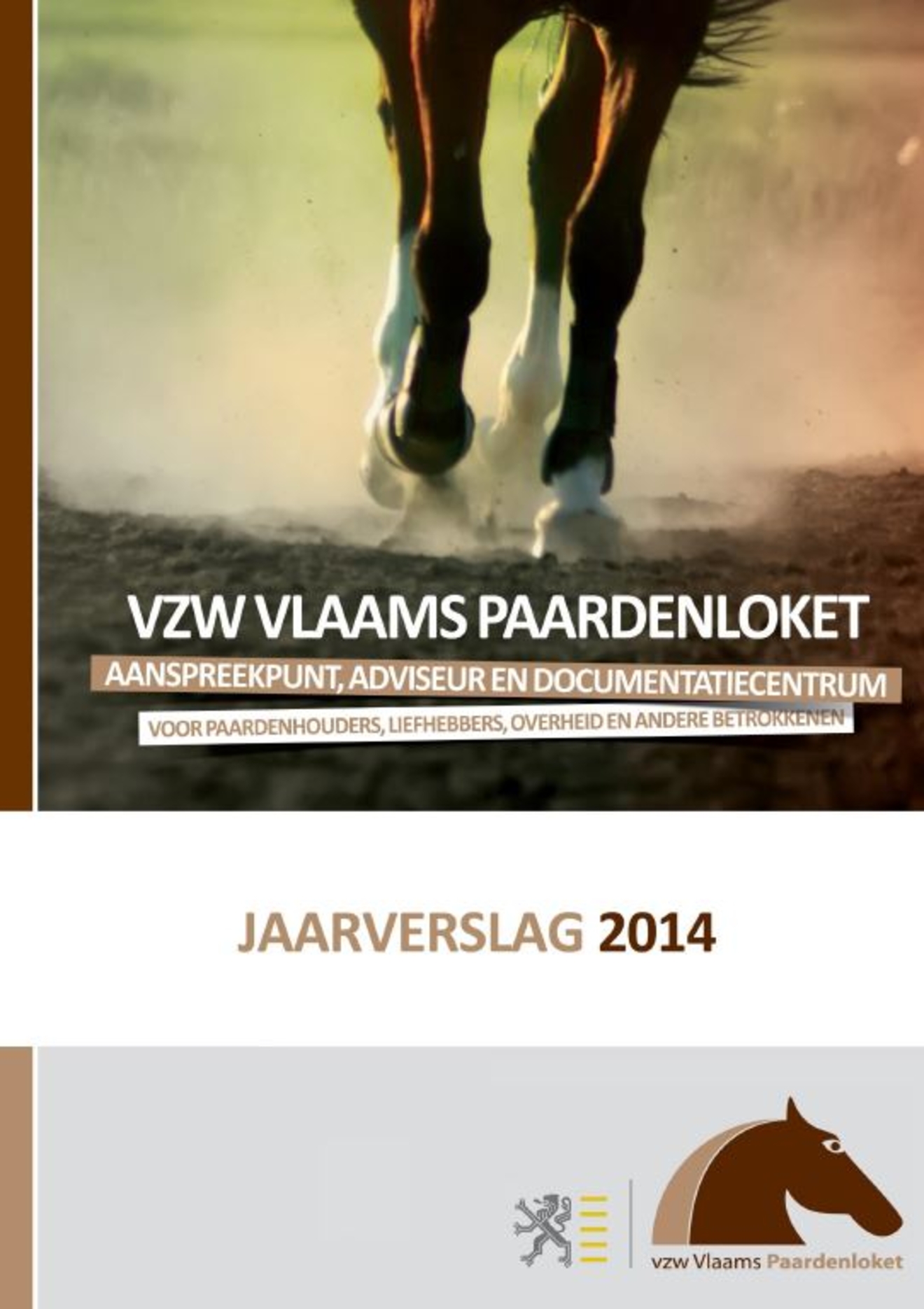 NIEUW: Jaarverslag Vlaams Paardenloket 2014