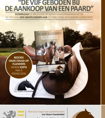 De nieuwe brochure "De vijf geboden bij de aankoop van een paard" werd voorgesteld op de studiedag