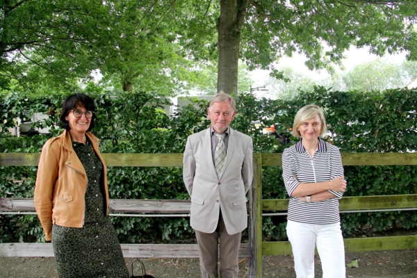 Carine Luys (directeur PPV), Jozef Bauters (ondervoorzitter PPV), Hilde Crevits (Minister van Landbouw) Carine Luys (directeur PPV), Jozef Bauters (ondervoorzitter PPV), Hilde Crevits (Minister van Landbouw)
